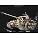 1/16 German Tiger King Henschel Main Battle Tank RTR WW2 Military Army Model Tanks Hobby Grade Remote Control Toy,HobbyToki Hobby-Grade Men Military Vehicles Toys,For Age above 15+ (3888A-1-Upgrade A)