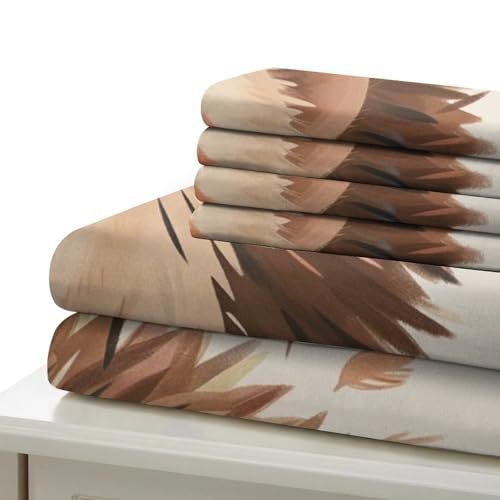 Housse de couette hérisson lit double contre la transpiration parure douce 3D