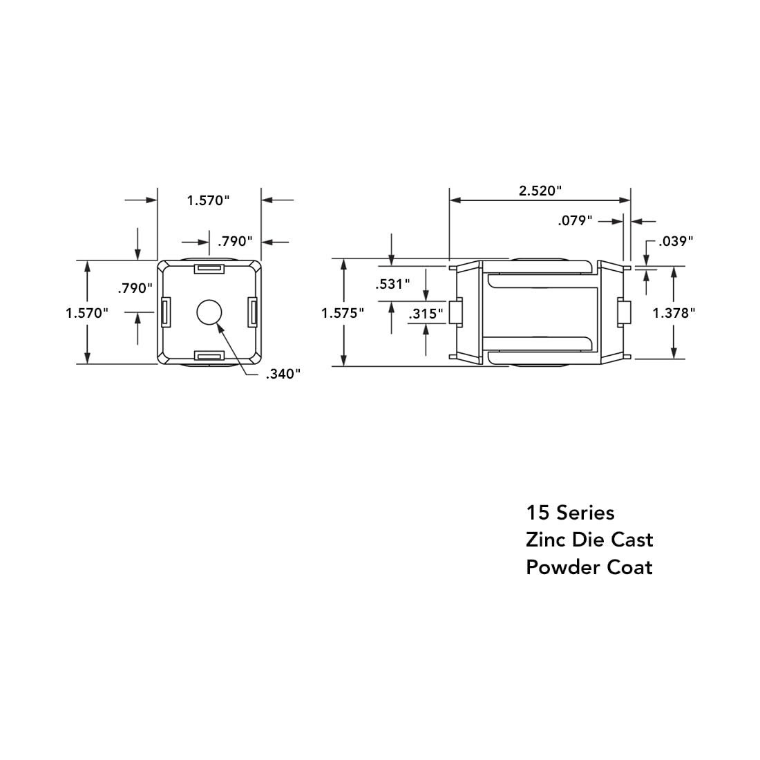 Amazon.com: 8020, 14017, 15 Series 2 Hole Flexible Pivot Joint