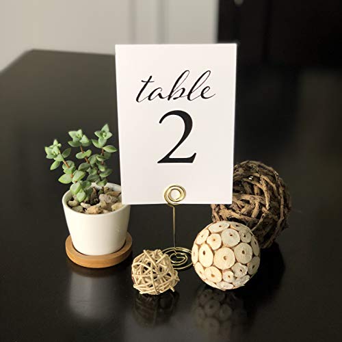 Up The Moment Black Wedding Table Numbers thumb #1