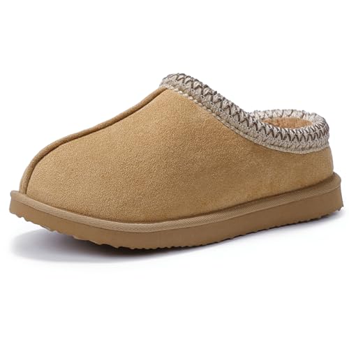 Image of Women's Slippers Fuzzy Cozy Short Ankle Shoes Indoor and Outdoor Mules Furry Warm House Slippers for Woman Cute Fluffy Clogs