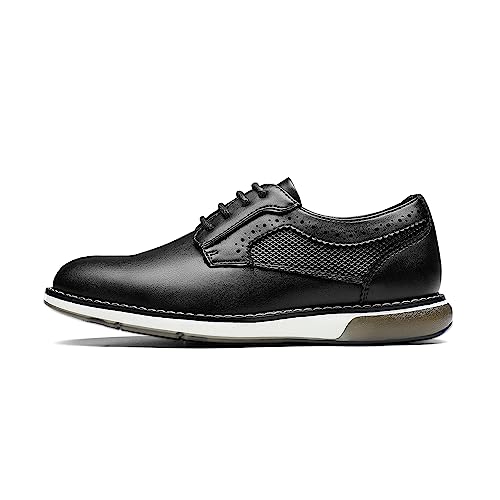 Bruno Marc Boy'S Casual Dress Oxford Comfort Uniform Formal Sneaker Shoes,Black,Size 12 Little Kid Sbox2352K thumb #1