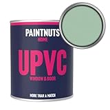 Paintnuts UPVC Window & Door Paint - NCS-3010-G10Y - CHARTWELL GREEN Matt 1 Litre Tin