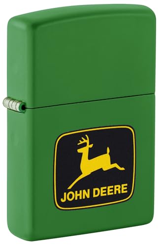 Encendedor Zippo John Deere Logo Verde Musgo miniatura 1
