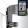 Arendo - Wasserkocher Edelstahl – 1,5 Liter - 2200 Watt – Doppelwand-Design – 360° Controller – BPA-frei – Überhitzungs- und Trockengehschutz - weiß matt