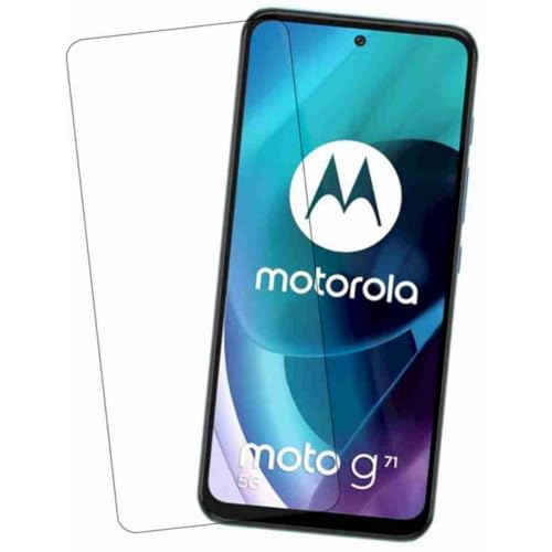 Image of Embed HD-Clear Screen Guard for Moto G71 5G - Harder or Durable Plastic & More Impact-Resistant Than Glass, with Free Installation Kit