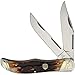 Rough Ryder Folding Hunter Brown Stag Bone RR1804