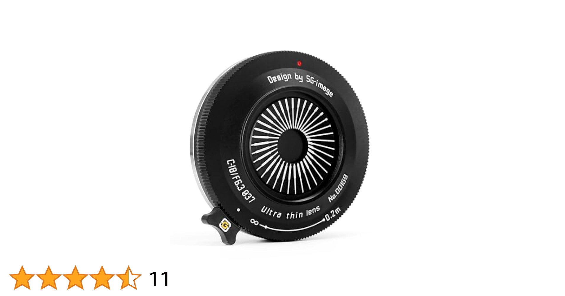 SG-image 18mm F6.3 ニコンZ マウント ブラック(APS-C) SG-image SG 18mm F6.3 Z (B) C ニコンZマウント ブラック 交換