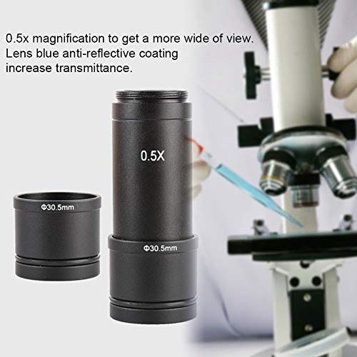 For CCD Camera Digital Eyepiece Photography Microscope Adapter 0.5X C Mount Lens - Thumbnail 7