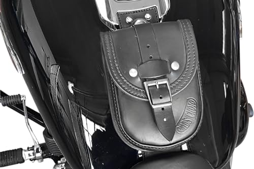Sacoche réservoir cuir amovible pour protéger votre Harley