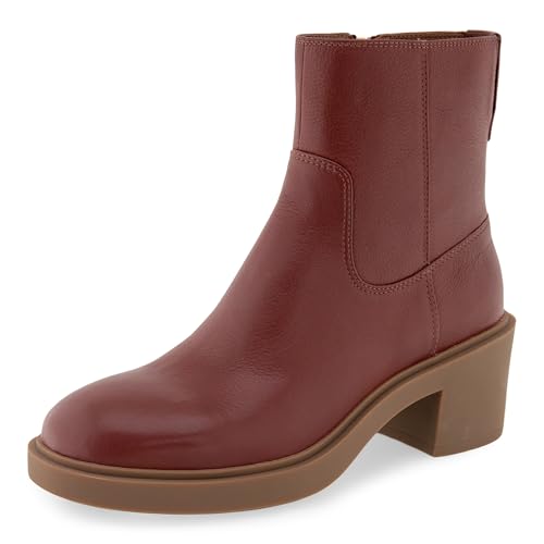 Bottes mi-mollet Aerosoles Garie en cuir argile 40.5, le confort retrouvé