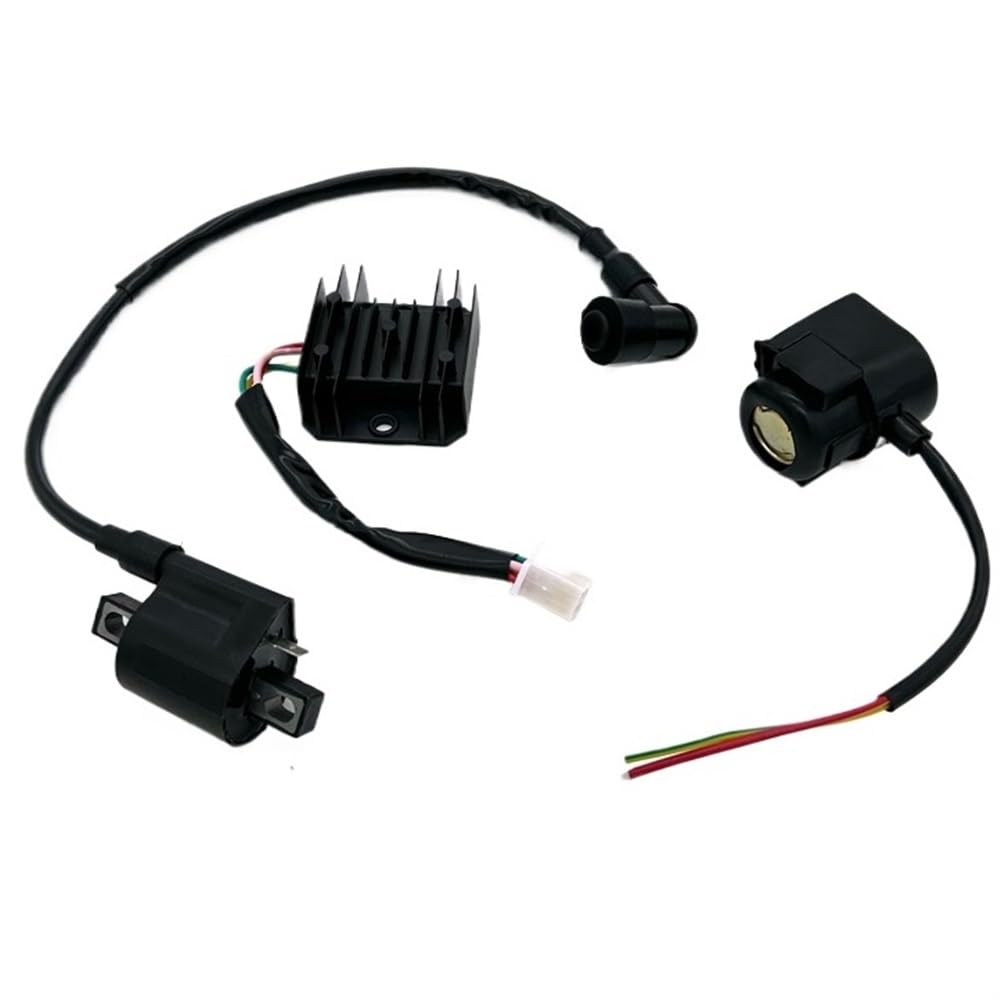 Unidad CDI Digital para 125CC 150 200 250CC Arnés De Cableado Kit Telar CDI Interruptor Llave Encendido ATV Quad Bike Buggy Go Kart Pit Bikes