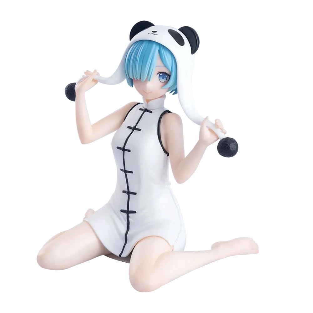 Anime Re:0 Figura Rem Estatua Panda Uniforme Rem Figura de acción