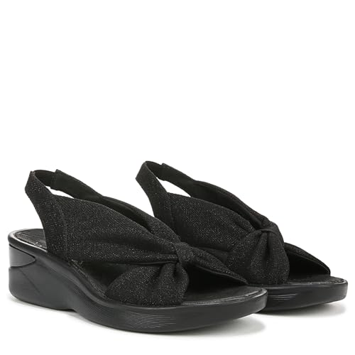 LifeStride Women's Serenade Wedge Sandal Black 9.5 W by LifeStride - Used condition - Image 7