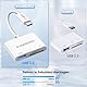 KiWiBiRD SD Kartenleser USB C, Micro SD Karte Card Reader Karten Leser Adapter USB-C für SDHC SDXC UHS-I Karte, Kompatibel mit iPhone 16 15 Plus Pro Max MacBook Mac iPad iMac Galaxy S25 S24 Android