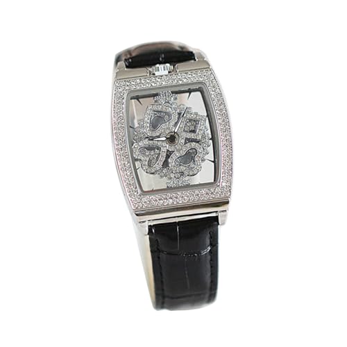 OATIPHO 1 Pc Reloj De Señoras Ver Mujeres Relojes para Los Estudiantes Miran Reloj De Esfera Señoras Relojes Decoración De Moda Reloj De Mujer De Negocios Watches Acero Inoxidable Black