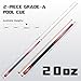 Big Cat Timeless Legacy Pool Cue Stick - Grade A Canadian Maple, 12.5mm Professional Leather Tip, 58” Length, Premium Billiard Cue for Adults – Home or Tournament Play - 20oz, Red Silver