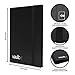 Vault X Binder - 9 Pocket Trading Card Album Folder - 360 Side Loading Pocket Binder for TCG (Black)