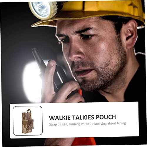 Obuyke Bolsa De Armazenamento Para Walkie-Talkie Intercomunicador Suportes L Para Rádio De Acampamen