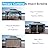 Domi 12’ x 16’ Outdoor Hardtop Gazebo, Upgraded Metal Gazebo with Galvanized Steel Double Roof, Heavy Duty Canopy Permanent Pavilion for Patio Lawn and Garden, Curtains and Netting Included, Grey