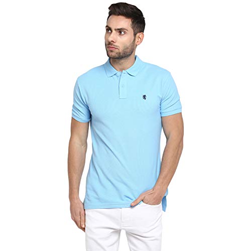 Image of Red Tape Men's Solid Regular Fit Polo