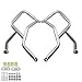 Midimttop Motorcycle CF Moto 800MT Highway Engine Guard Crash Bar Bars Bumper Stunt Cage Protector Anti-Fall Kit Fits for CFMOTO 800 MT Modified Parts Accessories 2021 2022 2023 2024 2025 (Silver)
