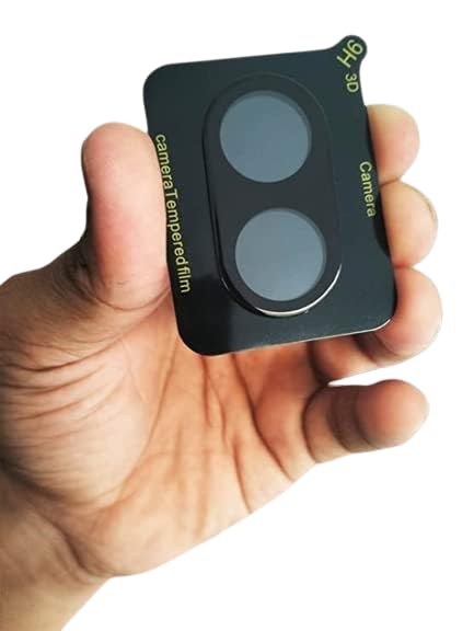 Image of ZARALA Glass Camera Lens Protector For OPPO A38 [9H Hardness] [6D Lens Protector ] [Easy Installation] Black (OPPO A38)
