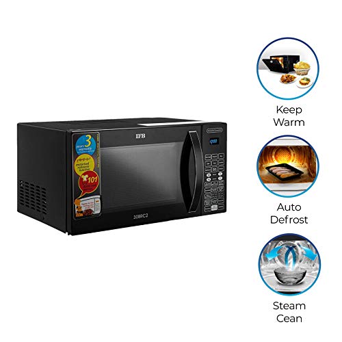 IFB-30-L-Convection-Microwave-Oven-30BRC2-Black-With-Starter-Kit