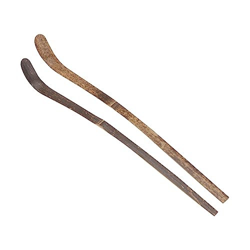 NAMOARLY 2pcs Spoon Honey Stirring Stick Tearoom Accessories Stir Sticks for Cocktails Cocktail Stirrers Cocktail Accessories Matcha Whisk Coffee Mixer Stick Matcha Tea Scoop