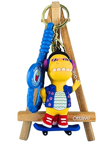 Image of OTTAVO Cute Cartoon 3D Silicone High -Quality PVC Material Keychain, Suitable for Boys and Girls - Pack of 1.