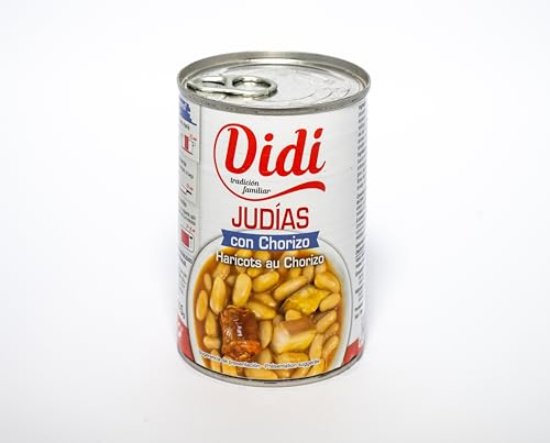 DIDI JUDIAS CON CHORIZO 415GR