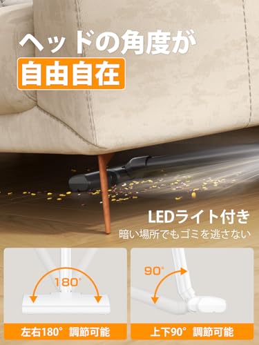 Iosare 掃除機 コードレス MS21Y-01B の商品画像 4