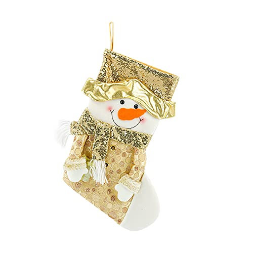 Pendentif d'arbre de Noël et grand bas doré pour réchauffer l'ambiance au coin du feu