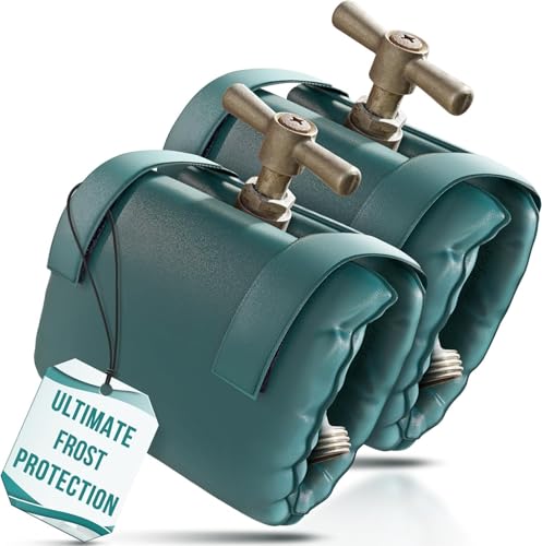 Medipaq Thermal Tap Jacket - Outside Tap Cover Frost Protector - 2X Outdoor Tap Covers for Winter - Tap Covers for Outdoor Taps - Garden Tap Cover - Outside Tap Insulation