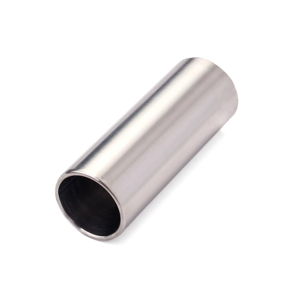 SUPVOX Glissière En Acier Chromé 6X2.50X2.50Cm Pour Guitare Basse Et Acoustique Accessoire Instrument De Musique Pour Sustain Et Intonation Précise Confortable À Jouer
