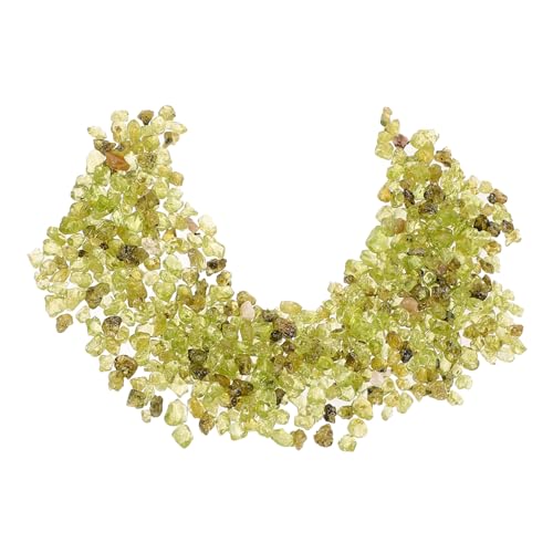 HANABASS Aquarium Rocks Peridot Decorative Stones Natural Stone for Fish Tank Gravel Substrate