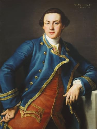 Peinture murale portrait de Sir Armytage Batoni pour votre salon
