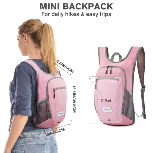 Image of G4Free 10L /15L Hiking Backpack Lightweight Packable Hiking Daypack Small Travel Outdoor Foldable Shoulder Bag