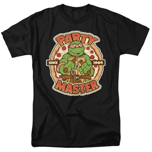 T-Shirt Ninja Turtles Mikey grand col rond XXL Mixte