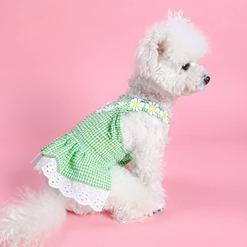 Vestido floral para perros XS miniatura 4