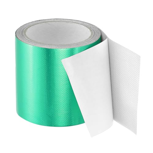 Image of PATIKIL Awning Repair Tape 4 inch x 26ft Waterproof Canvas Tape High Adhesive Tear Repair Patch Kit for PVC Tarpaulin Tent Awning Fabric RV Sail Boat Cover, Green