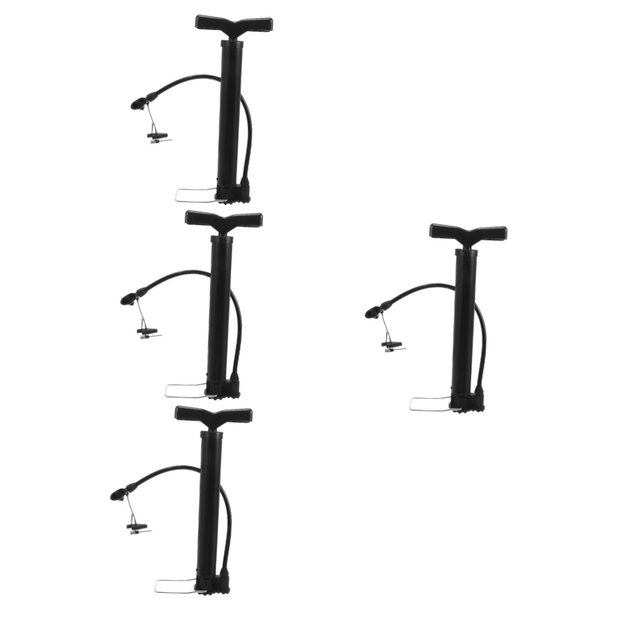 HANABASS 4stücke Portable Basketball Pumpe Hochdruck Luftinflator Für Bälle Fahrräder Und Schwimmreifen Kompakte Und Leichte Handpumpe Für Effizientes Aufblasen Unterwegs