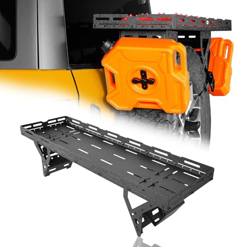 Hooke Road Spare Tire Utility Cargo Basket Storage Tray for 30