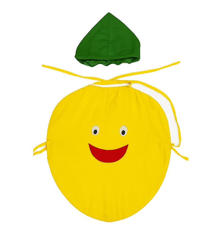 Image of FancyDressWale Fruit & Vegetable Fancy Dress Costume for Kids | Free Size 2-10 Years | School Fancy Dress, Stage Shows, Theme Parties