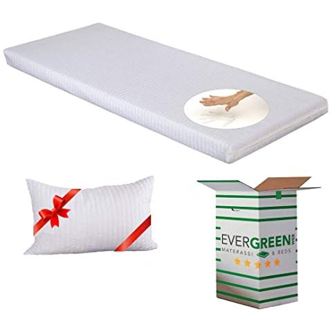 Lit pliable avec matelas mousse mémoire - EVERGREENWEB Cover