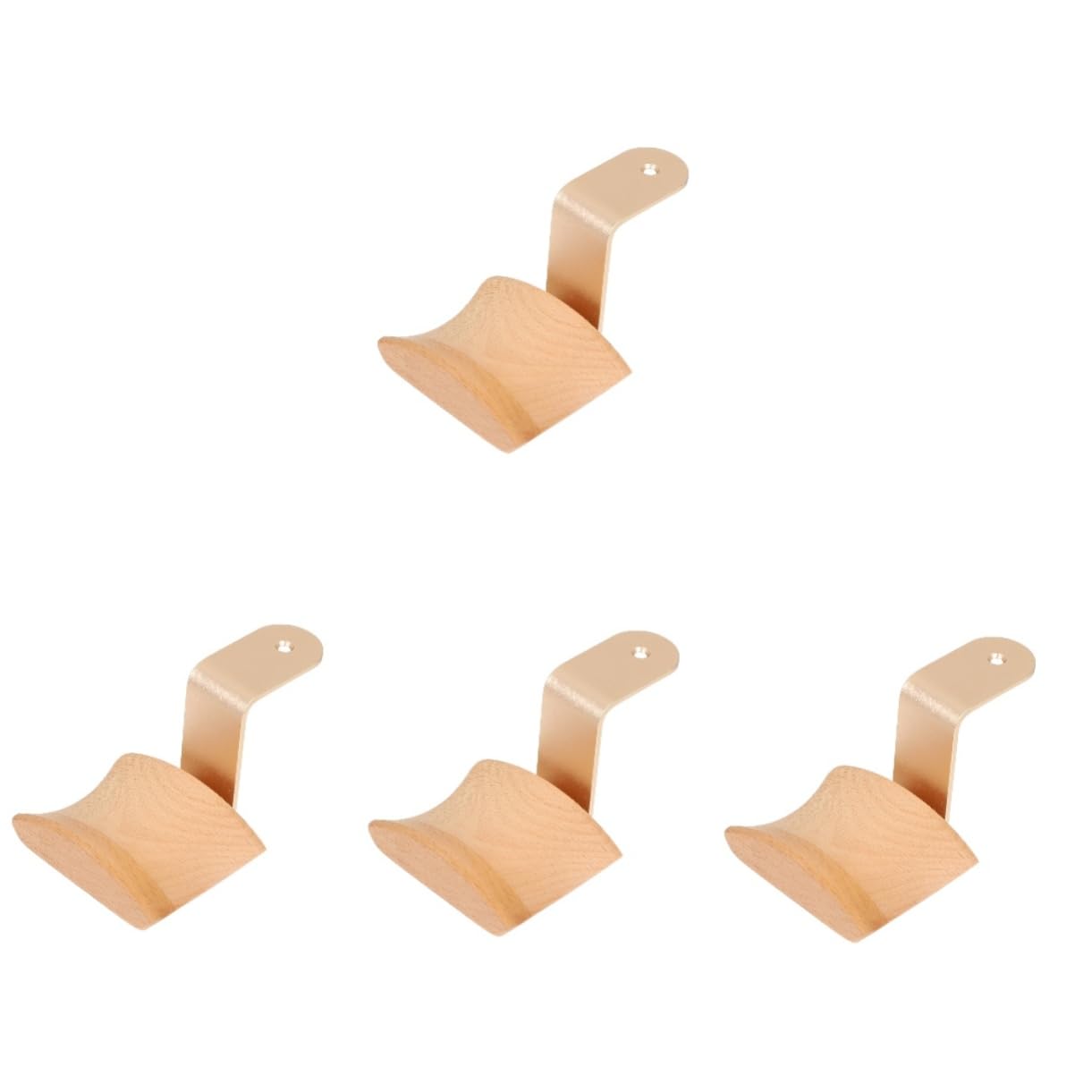 VOSAREA 4pièces Support Mural Massif Pour Écouteurs Rangement Créatif Pour Casques Élégant Et Compatible Avec Modèles
