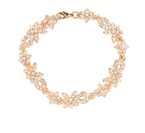 Image of Touchstone Indian bracelets for women mixed metal cuff crystal rhinestones bracelet handcrafted wrist enhancer free size designer in gold or oxidized white tone