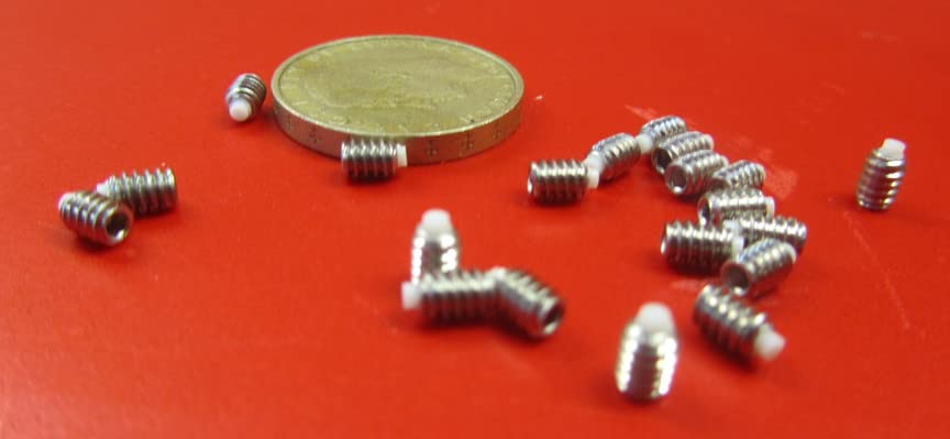 18-8 Stainless Steel Nylon Tip Set Screw 6-32 x .187