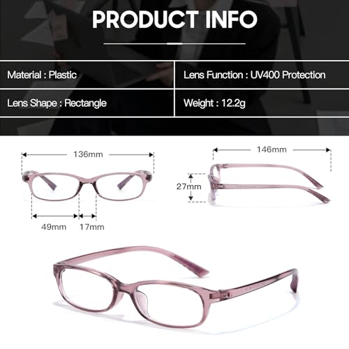 Image of TJUTR Office-Siren Bayonetta Glasses, Blue Light Computer Glasses for Women, Y2K Small Rectangle Frame Eyewear Anti Eyestrain