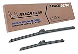 Michelin 40-2616SPBA Pro Plus Silicone Twin Pack 26 & 16 inch Wiper Blade Fits Select Toyota, Hyundai, Honda, Kia, Subaru, Nissan, Acura, Ford, Infiniti, Scion, Model Years (2 Pack)